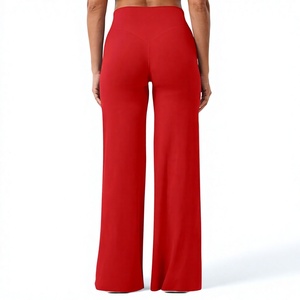 Wholesale High Waist Gym <b>Leggings</b> Fitness Activewear <b>Women</b> Workout Pants Seamless Yoga Trousers Custom OEM ODM - Product Image 3