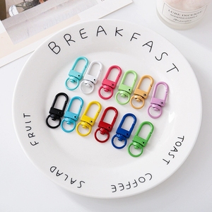Al por mayor: Llaveros de aleación en colores pastel, accesorios de joyería DIY, ganchos metálicos para cordones y cierres de langosta para personalizar tu estilo - Product Image 6