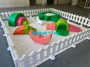 Nhựa Trượt Bọt Bóng Pit Bên Cho Thuê Thiết Bị Bóng Bóng Trẻ Em Trẻ Mới Biết Đi Lớn Màu Trắng Bóng Pit Mềm Chơi Bóng Hồ Bơi - Product Image 5