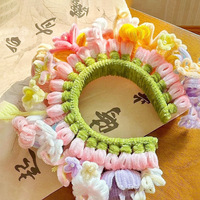 Kit de fleurs artificielles en tiges de chenille SY Plant Pipe Cleaner, tournesols, avec instructions, jetables, écologiques, multicolores pour
