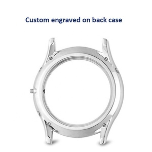 Caja de reloj clásica de acero inoxidable 316L de 42 mm con logotipo personalizado, pulida y cepillada, para movimiento Miyota / Swiss - Product Image 4