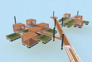 Casas flotantes de aleación de aluminio, yate, marina - Product Image 2