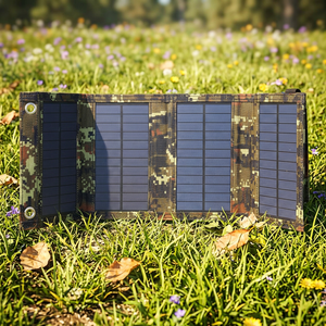 60W Portable Foldable Monocrystalline Silicon Solar Panels <b>USB</b> 5V Charger 20% Efficiency <b>Mini</b> Outdoor Charging for Portable - Product Image 4
