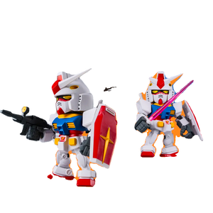 8 ชิ้น/ชุด QMSV มินิ กันดั้ม & กันดั้ม รุ่นที่ 2 ซีรีส์ กล่องสุ่ม ของตกแต่ง ของขวัญวันเกิด ของเล่น - Product Image 1