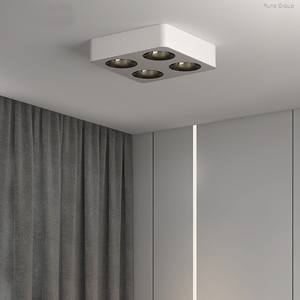 Plafonnier personnalisé 12W-48W, boîtier de tube LED moderne en aluminium IP65, éclairage pour la maison et le bureau avec réglage de la lumière murale - Product Image 4
