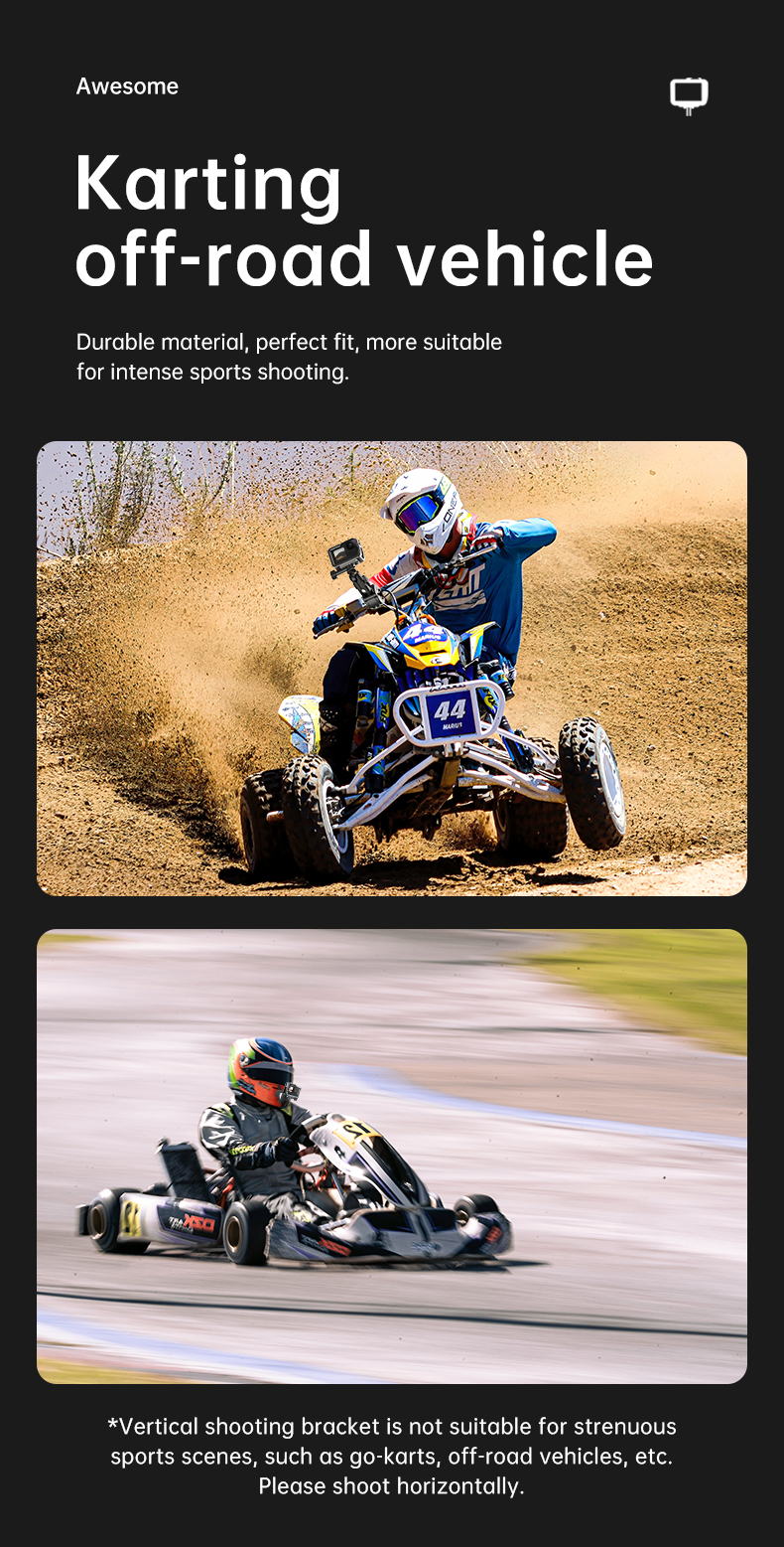 Telesin Aluminum Cage Metal Video Cage Protective Frame case for GoPro 11/10/9 Camera