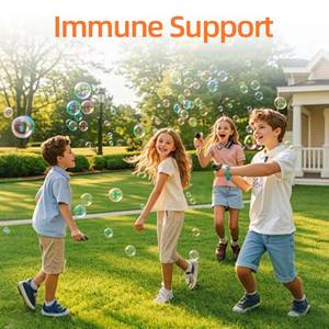 תמיכה חיסונית יומי multitamin תוספת ויטמין d3 תפוז דוב טעם ילדים תוספי תזונה - Product Image 4