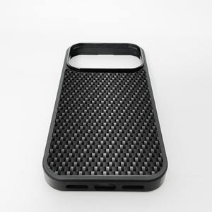 Fundas para <span class=keywords><strong>iPhone</strong></span> con Diseño de Fibra de Carbono 3K, Borde Recto, TPU, Fibra de Carbono Lisa, Últimos Modelos - Product Image 2