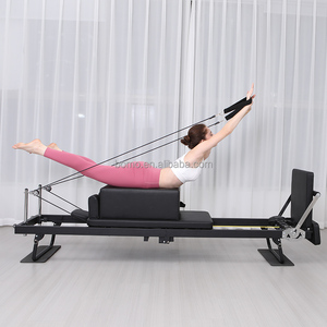 Zoshine <span class=keywords><strong>Pilates</strong></span> Reformer S3003 Équipement de fitness à domicile - Acier au carbone durable Portable et réglable pour le <span class=keywords><strong>yoga</strong></span> et l'entraînement musculaire - Product Image 1
