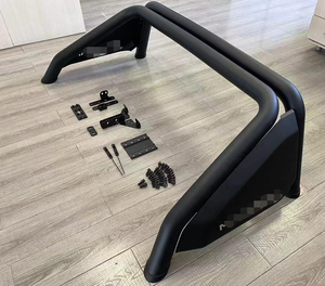 Accesorios <span class=keywords><strong>4x4</strong></span>, Barra Antivuelco Deportiva de Alto Rendimiento de Acero Inoxidable Negro para Camioneta <span class=keywords><strong>Mitsubishi</strong></span> Triton <span class=keywords><strong>L200</strong></span> 2024+ - Product Image 2