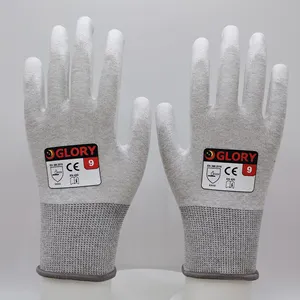 Veiligheids Esd Pu Palm Fit Beschermende Handschoenen Antistatische Veiligheidshandschoenen