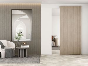 Chất lượng tuyệt vời Hidden theo dõi thiết kế đơn giản hiện đại phần cứng trong nhà ma cửa trượt hệ thống - Product Image 3