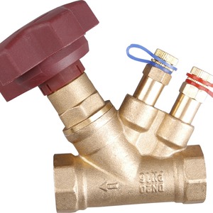 Vanne de régulation d'équilibrage de débit statique en laiton, vente directe d'usine Yuhuan, disponible avec des réductions en gros, vannes de contrôle - Product Image 4