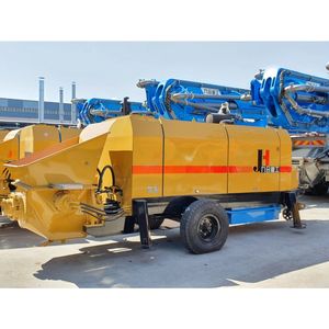 JIUHE Long Pumping Distance Electric Motor <b>Concrete</b> Trailer Pump HBT40 Electric Trailer <b>Concrete</b> Pump - Product Image 4