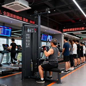 Machine à traction latérale et à rangée <span class=keywords><strong>basse</strong></span> avec support OEM, logo et couleur personnalisés, équipement de fitness commercial pour salles de sport - Product Image 1