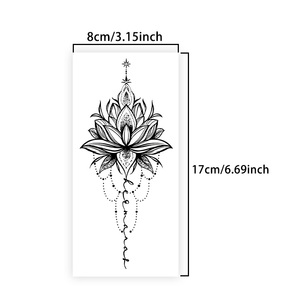 <span class=keywords><strong>Tatouage</strong></span> <span class=keywords><strong>temporaire</strong></span> <span class=keywords><strong>Lotus</strong></span> <span class=keywords><strong>tatouage</strong></span> semi-permanent créatif étanche durée 2 semaines bras <span class=keywords><strong>tatouage</strong></span> à base de plantes - Product Image 4