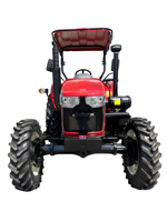 4WD Neuer Landwirtschaftlicher Traktor mit Frontlader Yuchai Dieselmotor 55PS Hohe Produktivität