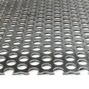 Lámina de metal perforada de acero inoxidable, precio de placa gruesa de 6mm, ss 202, 304, 321, 430, 4x8