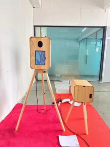 Photomaton de mariage en bois (avec support d'imprimante) compatible avec <span class=keywords><strong>DS620</strong></span> ; adapté aux iPad et aux appareils photo reflex numériques - Product Image 3