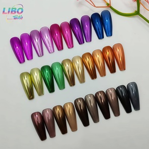 ผงโครเมี่ยมสีกระจก 15 สี สไตล์ยุโรป สำหรับร้านทำเล็บและ DIY - Product Image 6