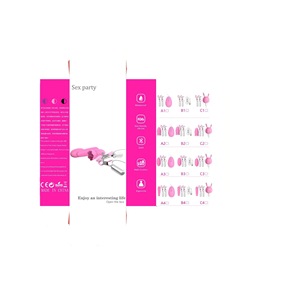 Moonuo Masseur vibrant rechargeable double point de stimulation clitoridienne et à trois points pour mamelons, masturbateur féminin (Transfrontalier) - Product Image 5