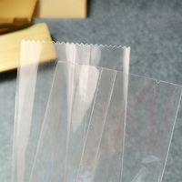 Emballage alimentaire de crème glacée congelée personnalisé transparent Sacs de Popsicle d'emballage de sucette glacée
