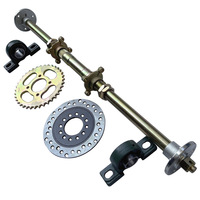 Accessoires de kart à boîte modifiée bricolage Buggy de plage à trois roues 61-74cm Pont arrière épaissi Pont arrière Bride de 5 pouces Fabriqué en Chine