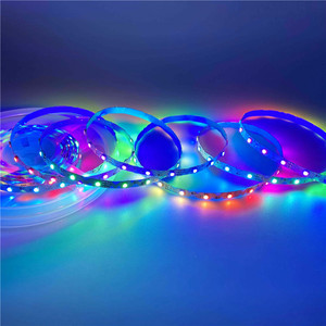 Ws2811 12V SMD 3535 RGB tira de luz flexible en forma de serpiente 60LED/M chip incorporado direccionable Flujo de Carreras de Caballos tira de luz mágica - Product Image 4
