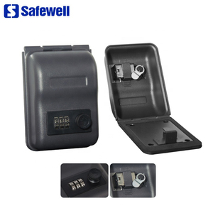 con colgante arco de seguridad cerradura de llave caja de almacenamiento esconder las llaves de la puerta bienes raíces - Product Image 1