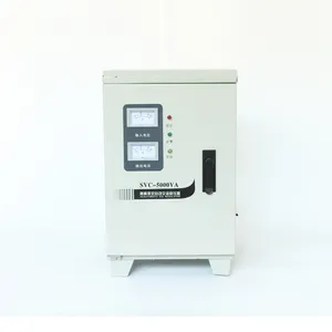 5000VA 4KW 80-260VAC 220VAC 릴레이 유형 AC 자동 전압 조정기 안정제 레귤레이터 AVR