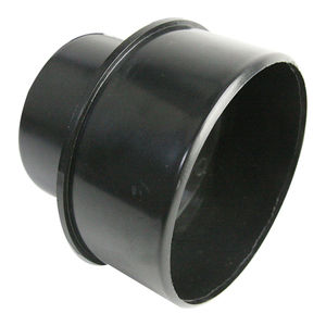 Conector de manguera de polvo de plástico Abs, negro, personalizado, para carpintería - Product Image 1