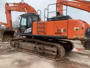 HITACHI ZAXIS470-5g משומש במצב טוב מחפר יפן יד שנייה