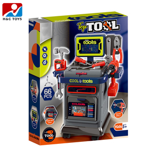 Интерактивный игровой набор из 8 предметов: Детский имитационный набор инструментов, тележка для инструментов из АБС-пластика, верстак для детей 2-4 лет - Product Image 4
