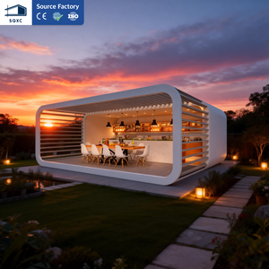 SQXC <span class=keywords><strong>Prix</strong></span> usine Chine 20 pieds Maison conteneur modulaire préfabriquée de luxe écologique étanche type Apple Cabin pour usage hôtelier et chambre - Product Image 2