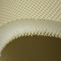 Tissu d'espacement en maille de cuivre 3D Karl Mayer, épaisseur 20 mm, pour l'utilisation de tapis de couchage en dortoir, literie, matelas, textile de maison