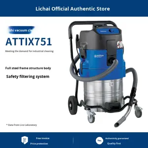 Máy hút bụi công nghiệp thương mại <span class=keywords><strong>Nilfisk</strong></span> ATTIX751-11 điện, hút mạnh, sử dụng được cả khô và ướt, cuộn dây kim loại 220V 1500W, mới - Product Image 2