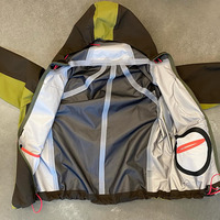 Veste coupe-vent 100 % polyester avec logo personnalisé pour fabricants de vêtements, imperméable et coupe-vent, à fermeture éclair, pour l'extérieur