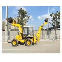 100% importé du Japon a utilisé la chargeuse-pelleteuse JCB 2CX avec une bonne efficacité et un prix bas
