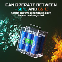 Batería de Estado Semisólido LiFePO4 JREPOWER de 12 V y 45 Ah, 25000 Ciclos, IP67 Resistente al Agua, Bluetooth BMS, Directo de Fábrica, Modelo para Audio de Automóvil