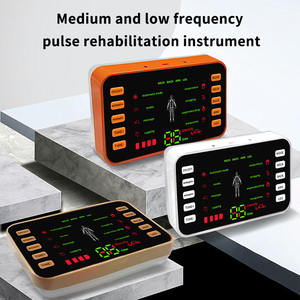 SHOmfrs ABS EMS alat pijat pelangsing sabuk portabel meringankan nyeri tubuh merdian puluhan otot <span class=keywords><strong>Stimulator</strong></span> OEM/ODM kustom - Product Image 3