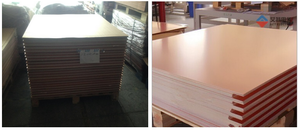 Base de fibra de vidrio epoxi CCL Fr4 <span class=keywords><strong>Cti600</strong></span> hoja laminada revestida de cobre - Product Image 3