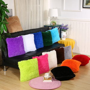 Series Style <strong>Faux</strong> <strong>Fur</strong> Throw Pillow Case, Super Soft <strong>Fur</strong> <strong>Cushion</strong> <strong>Cover</strong> for Living Room/ - Product Image 5