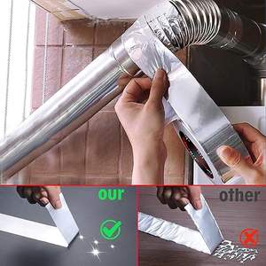 Fsk Model Food Grade Waterdichte Glasvezel Isolatie Aluminiumfolie <span class=keywords><strong>Tape</strong></span> Jumbo Rol - Product Image 6