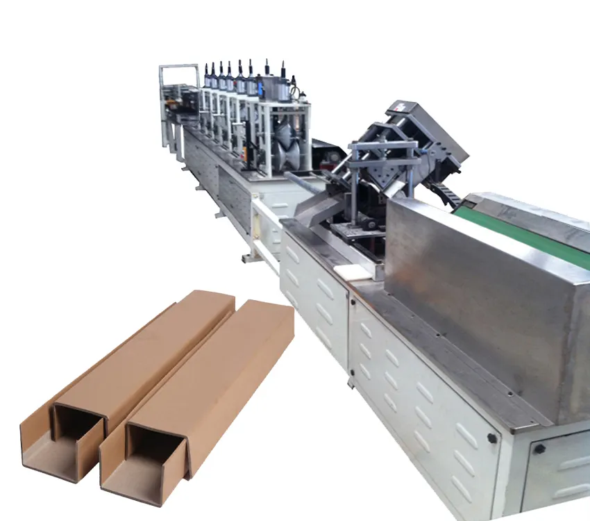 U shape Paper Edge Board making Machine