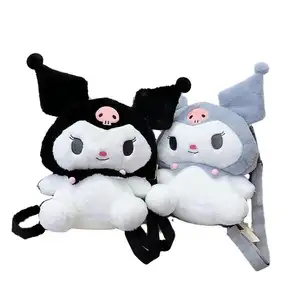 Baby Sanrioed Backpack Kitty Pikachu My Melody Kuromi Cinnamorol Plush Bag Coin Purse Shoulder Bags Hand Bag For School Kids