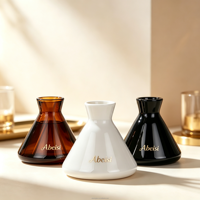 Flacon diffuseur de parfum d'ambiance en verre vide de luxe 200 ml, durable