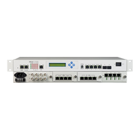 Multiplexeur Fibre Optique Modulaire Multi-services 16E1 avec 4 Emplacements, 1+1 SFP, APS, SNMP, Console et 4FE