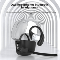 Auriculares OWS TWS de Gancho Abierto Más Vendidos para Deportes con Sonido Estéreo 5.0, Audífonos con Batería de Ultra Larga Duración y Chip Jerry