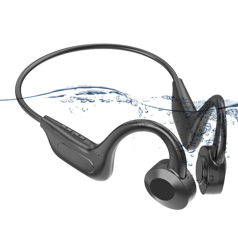 Fast Custom Sample G02 Ipx7 Sport Running Bluetooth <strong>Bone</strong> <strong>Conduction</strong> Headphone with Microphone <strong>Intercom</strong> Speaker Wireless Headset