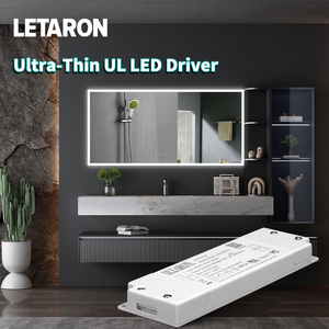ספק כוח LED דק במיוחד LETARON בעל יציאה יחידה <span class=keywords><strong>24V</strong></span> DC 500mA IP20 עמיד למים 120VAC 60Hz - Product Image 1